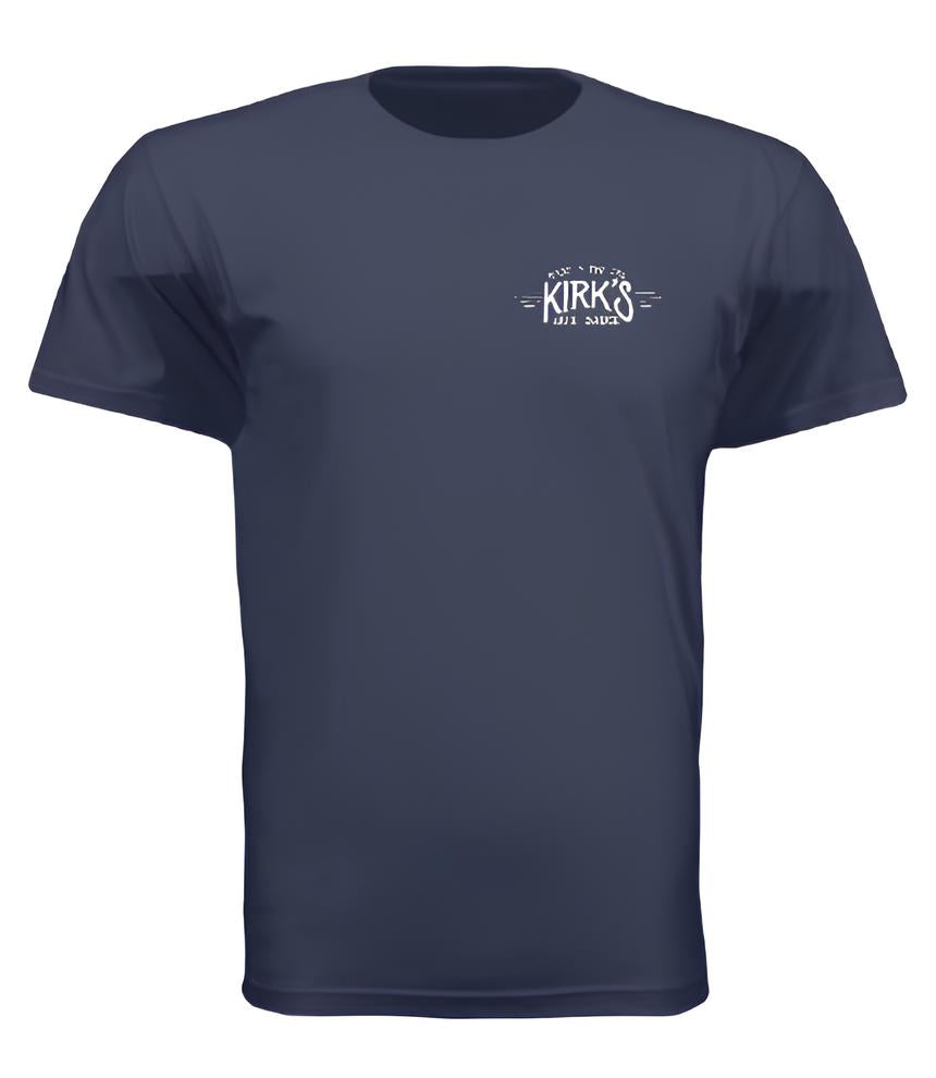 Kirk's Hot Sauce Logo T-Shirt - Navy