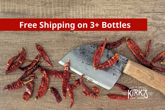 Free Shipping Hot Sauce 3+ Bottles