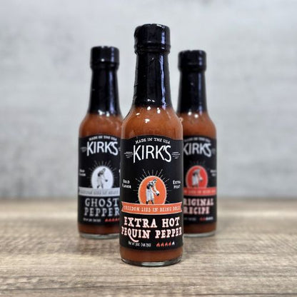 Kirk's Hot Sauce - New! Extra Hot Pequin Pepper