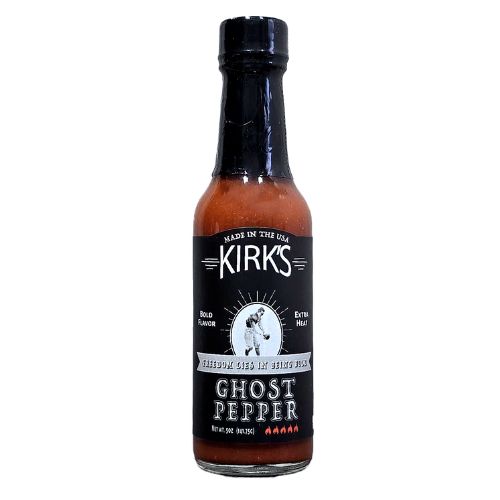 Kirk's Hot Sauce - New! Ghost Pepper