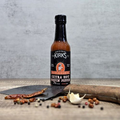 Kirk's Hot Sauce - New! Extra Hot Pequin Pepper